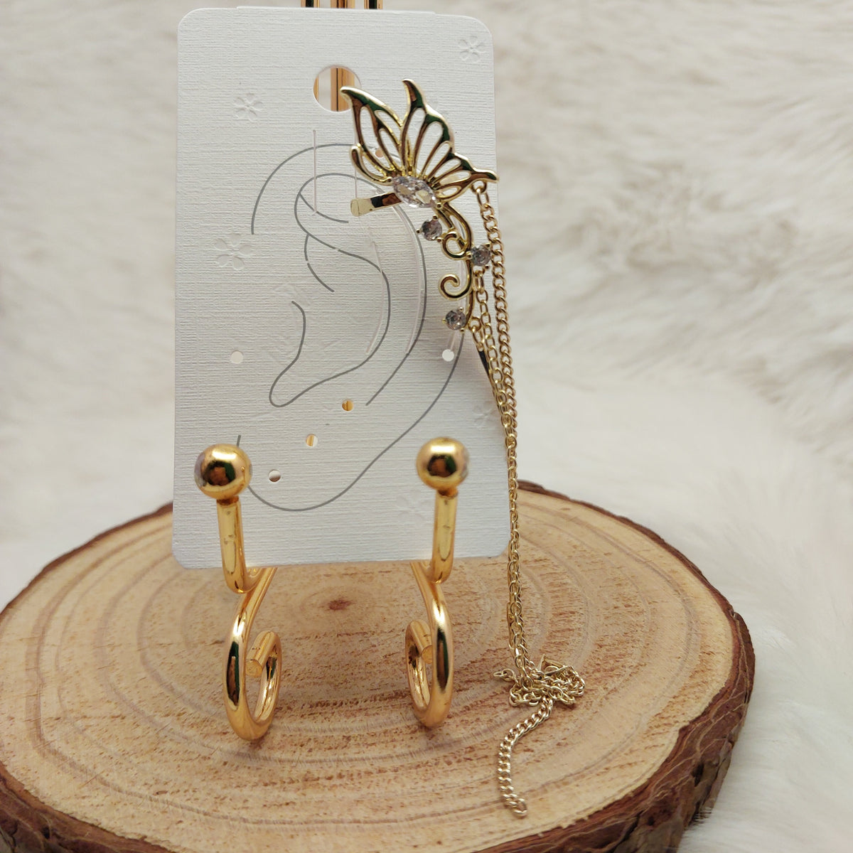 Starlit Halo Ear Cuff - Medium