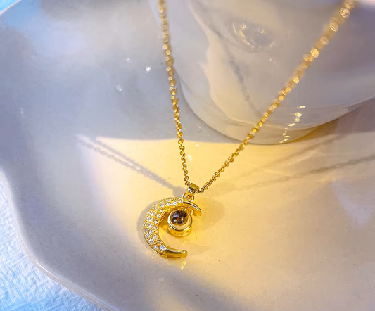 Mystic Moon Pendant Chain