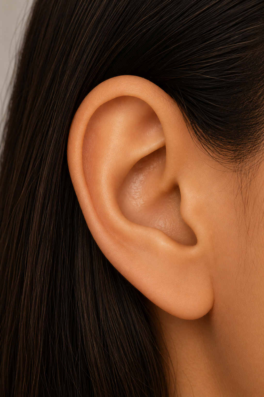 Golden Bloomy Ear Climber - Large