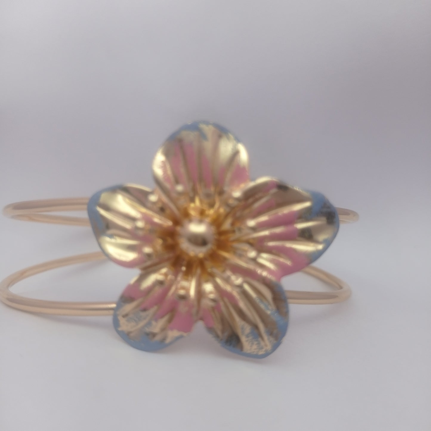Small Daisy Cuff Bangle