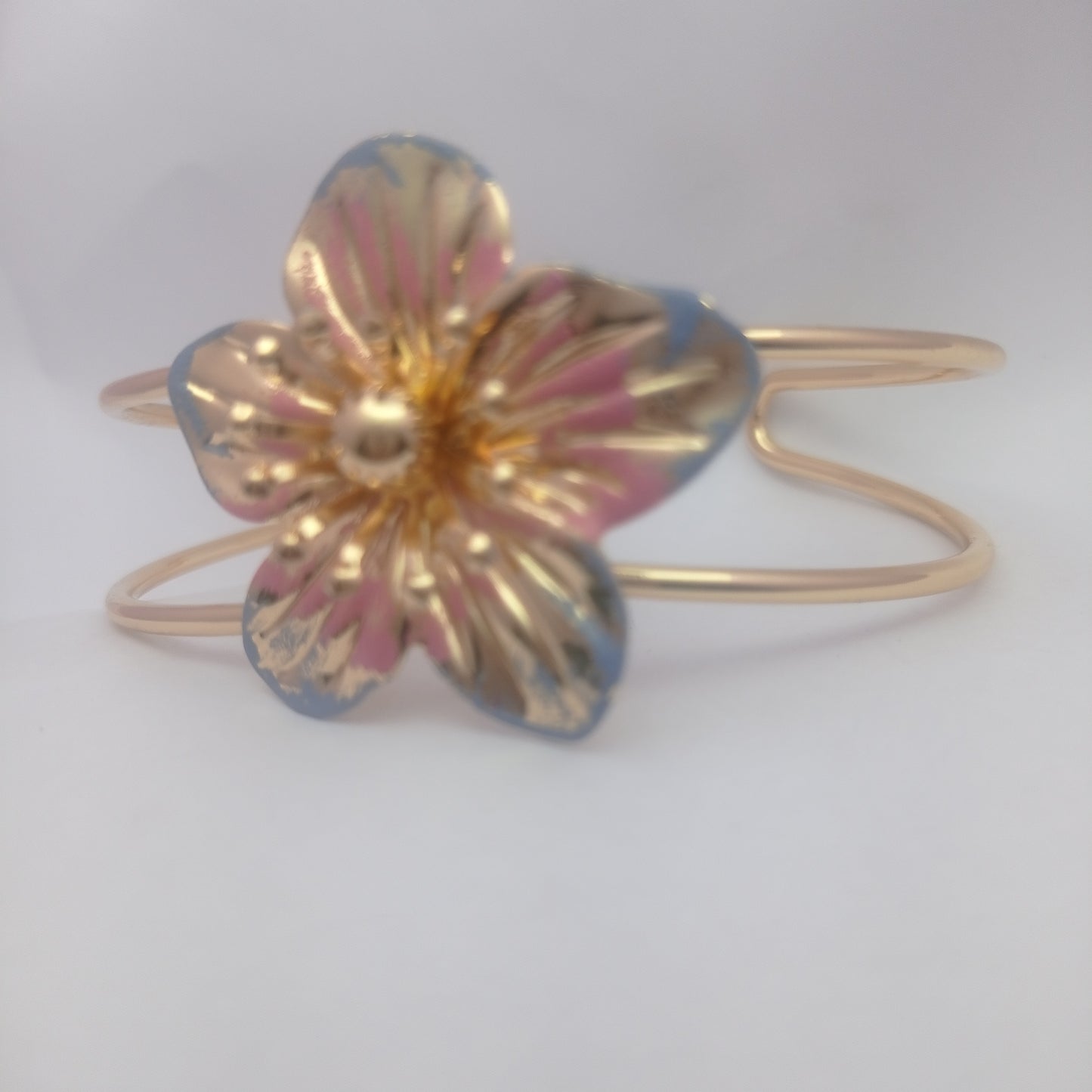Small Daisy Cuff Bangle