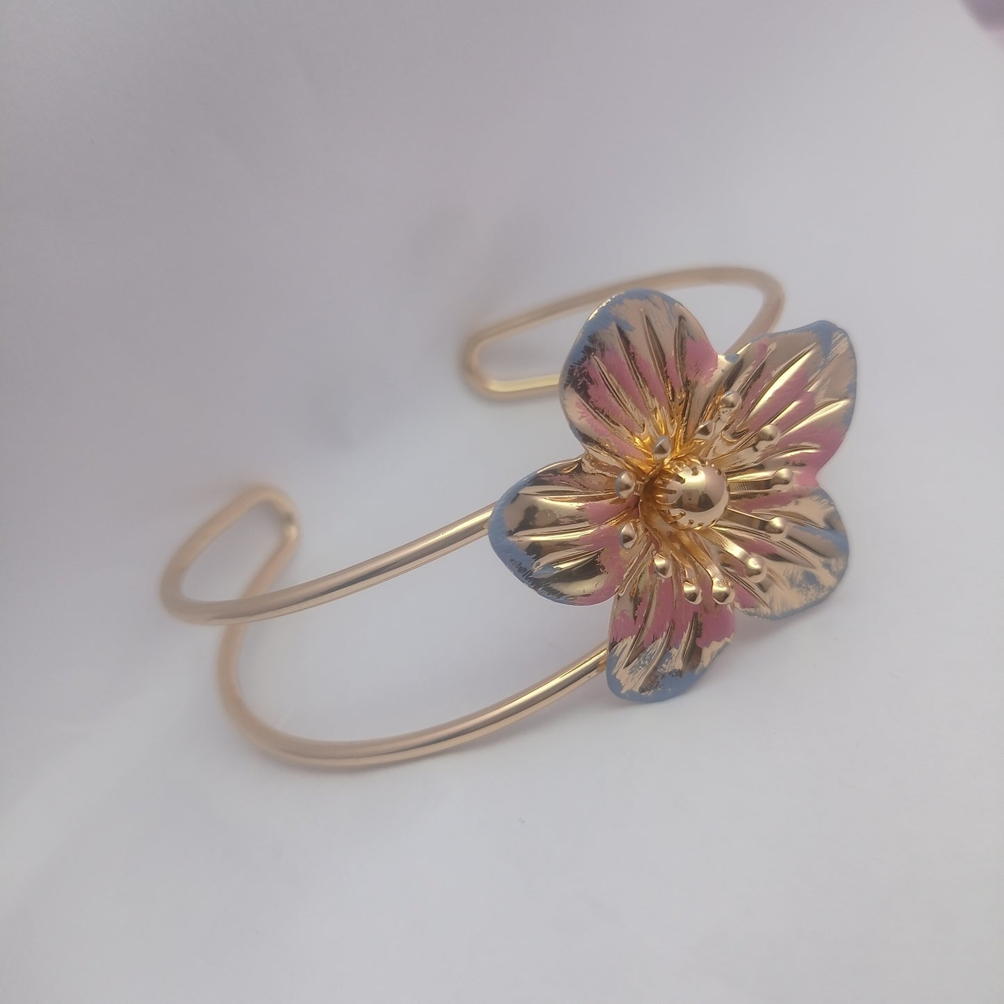 Small Daisy Cuff Bangle