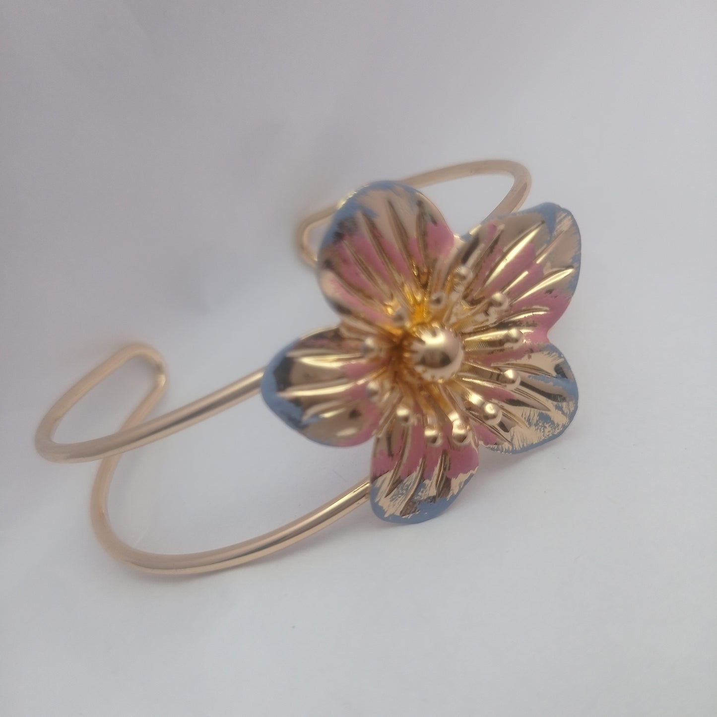 Small Daisy Cuff Bangle