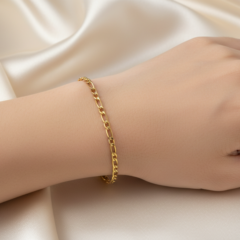 Figaro Chain Bracelets