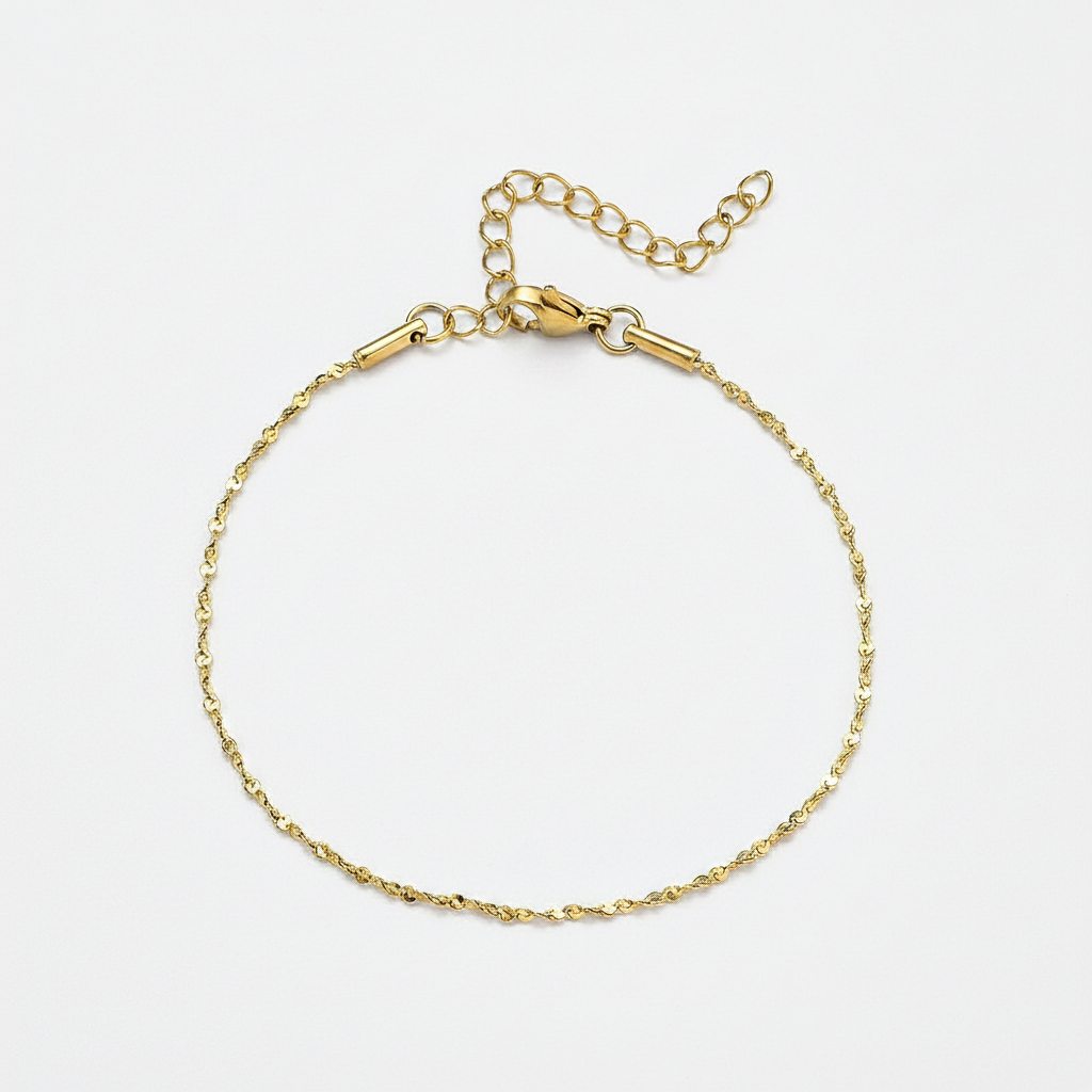 Gypsophila Chain Bracelets