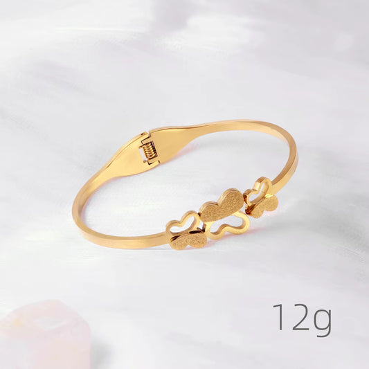 Triple Butterfly Bangles