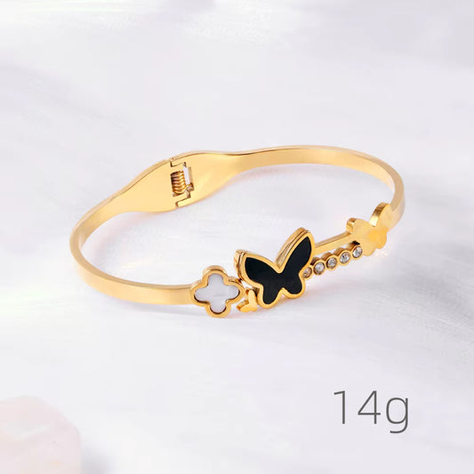 Clover Butterfly Bangles