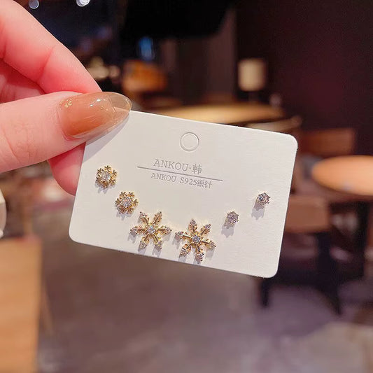 Frosted Snowflake Set