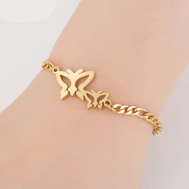 Dual Butterfly Bracelets