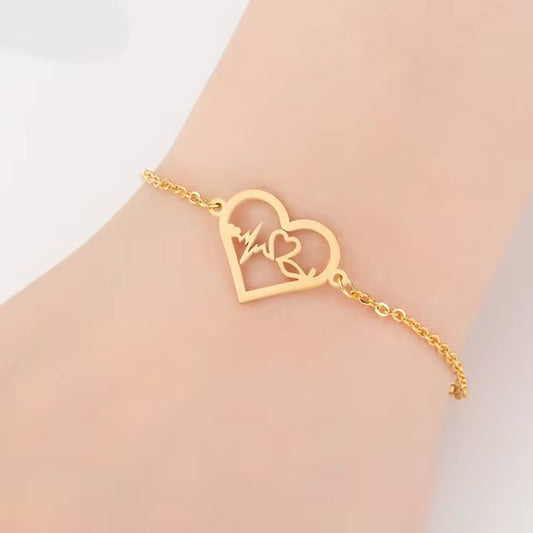 Heart ECG Bracelets