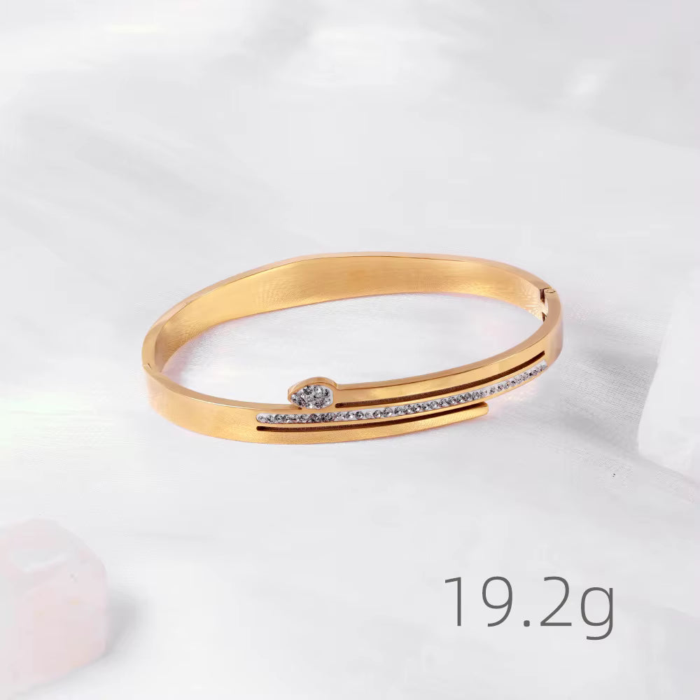 Rhinestone Cuff Bangles