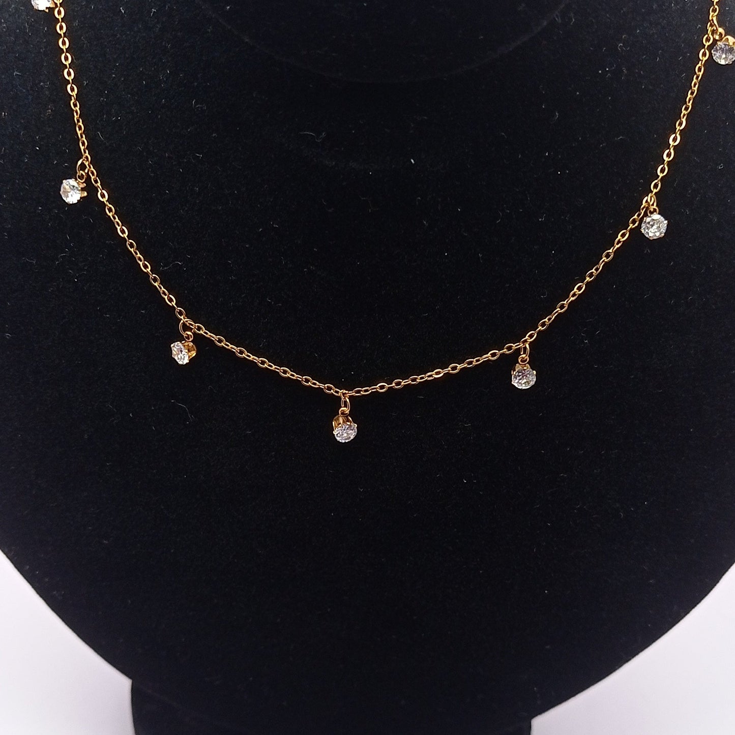 Diamond Charm Pendant Chain