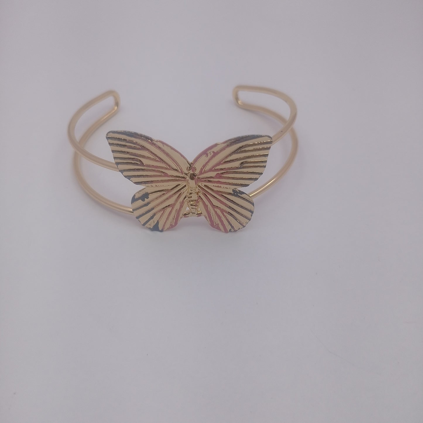 Butterfly Cuff Bangle – Stylish Butterfly Design Open Cuff Bangle