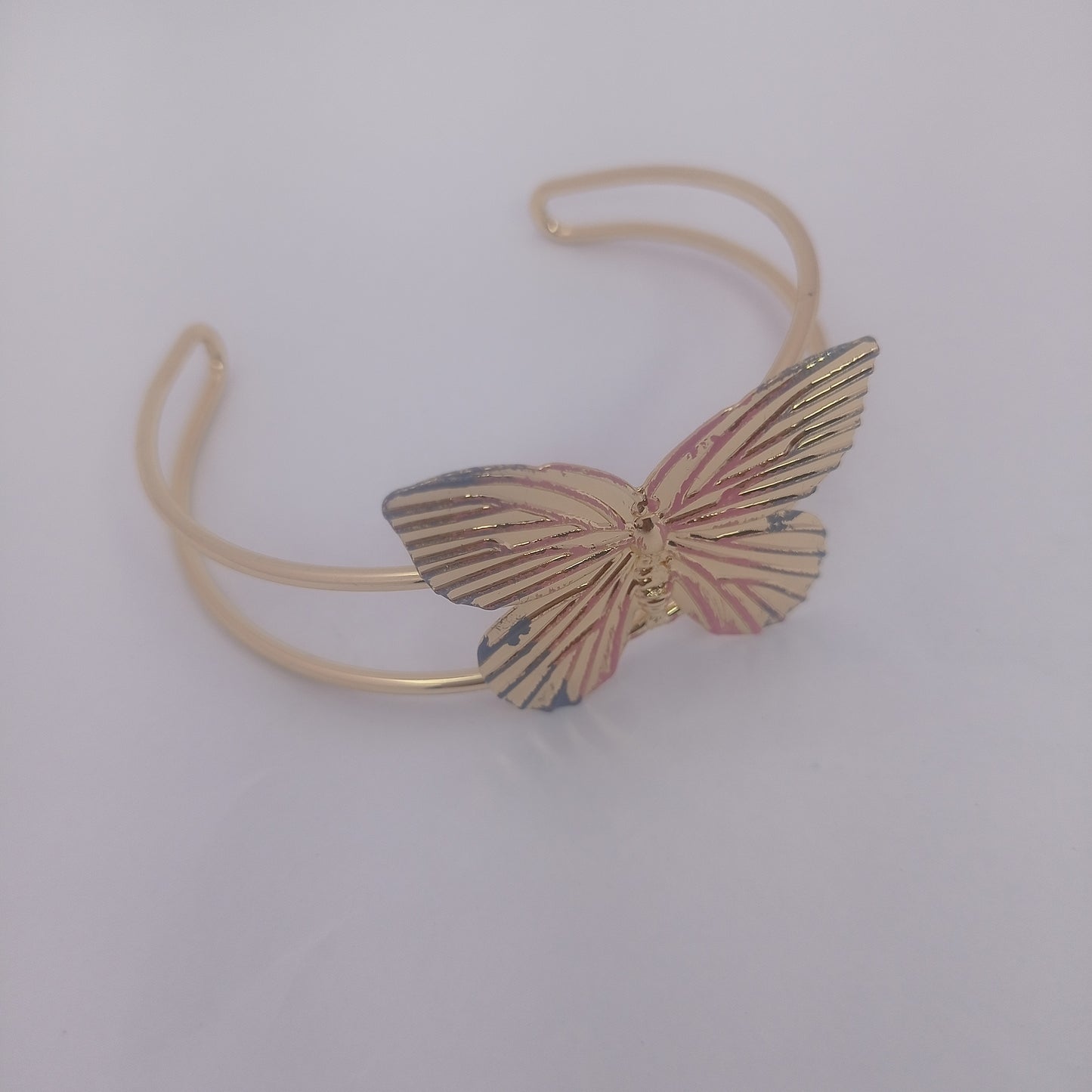Butterfly Cuff Bangle – Stylish Butterfly Design Open Cuff Bangle