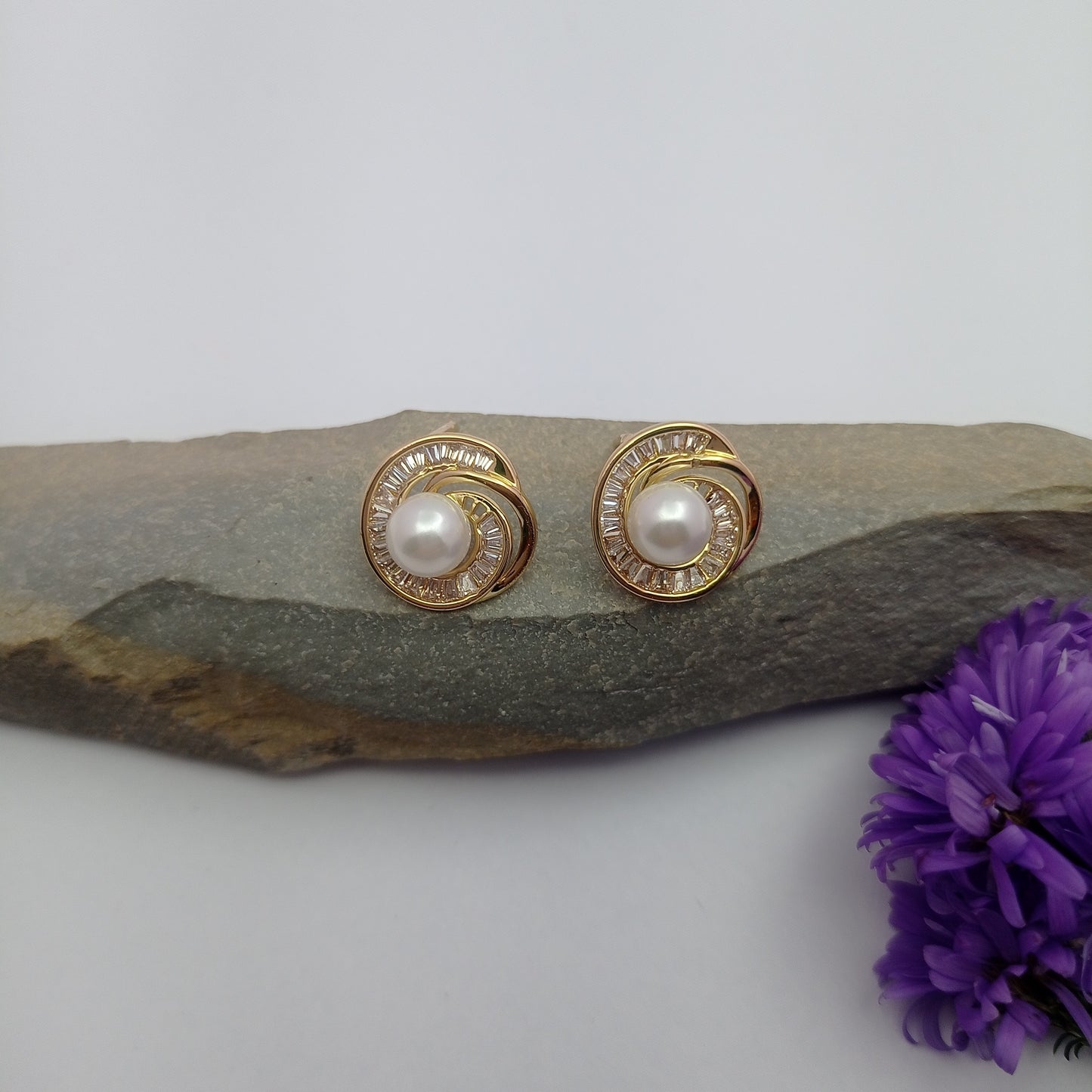Spiral Bloom Earring