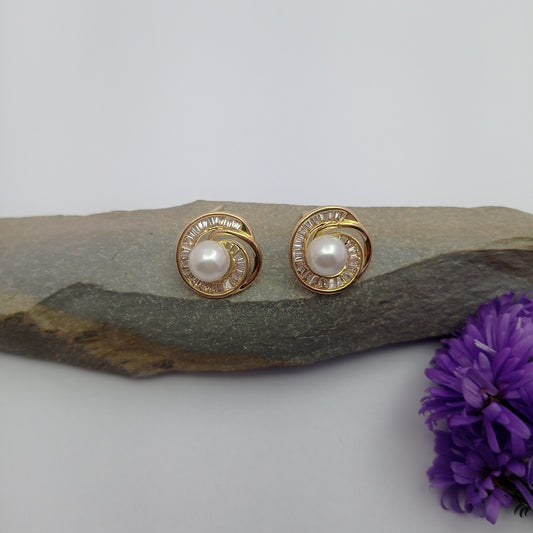 Spiral Bloom Earring
