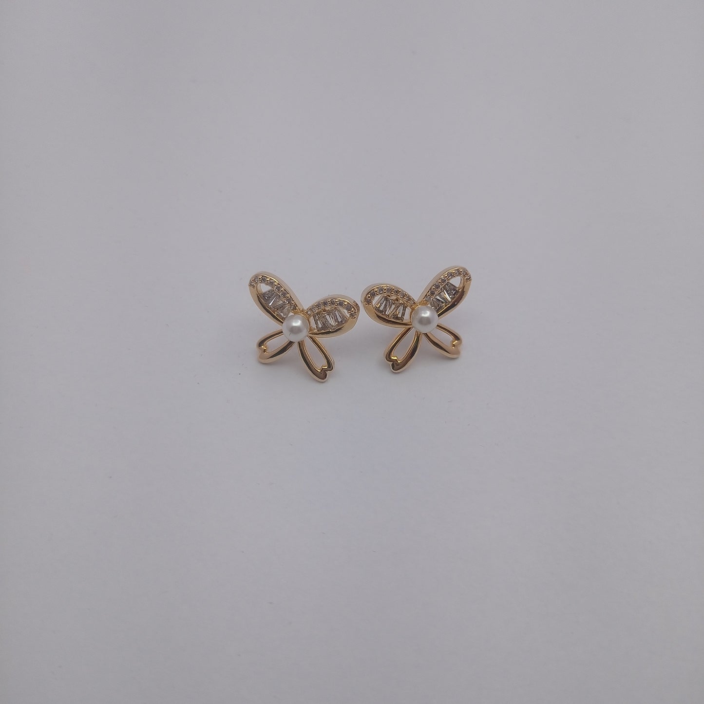 Golden Flutter Earring