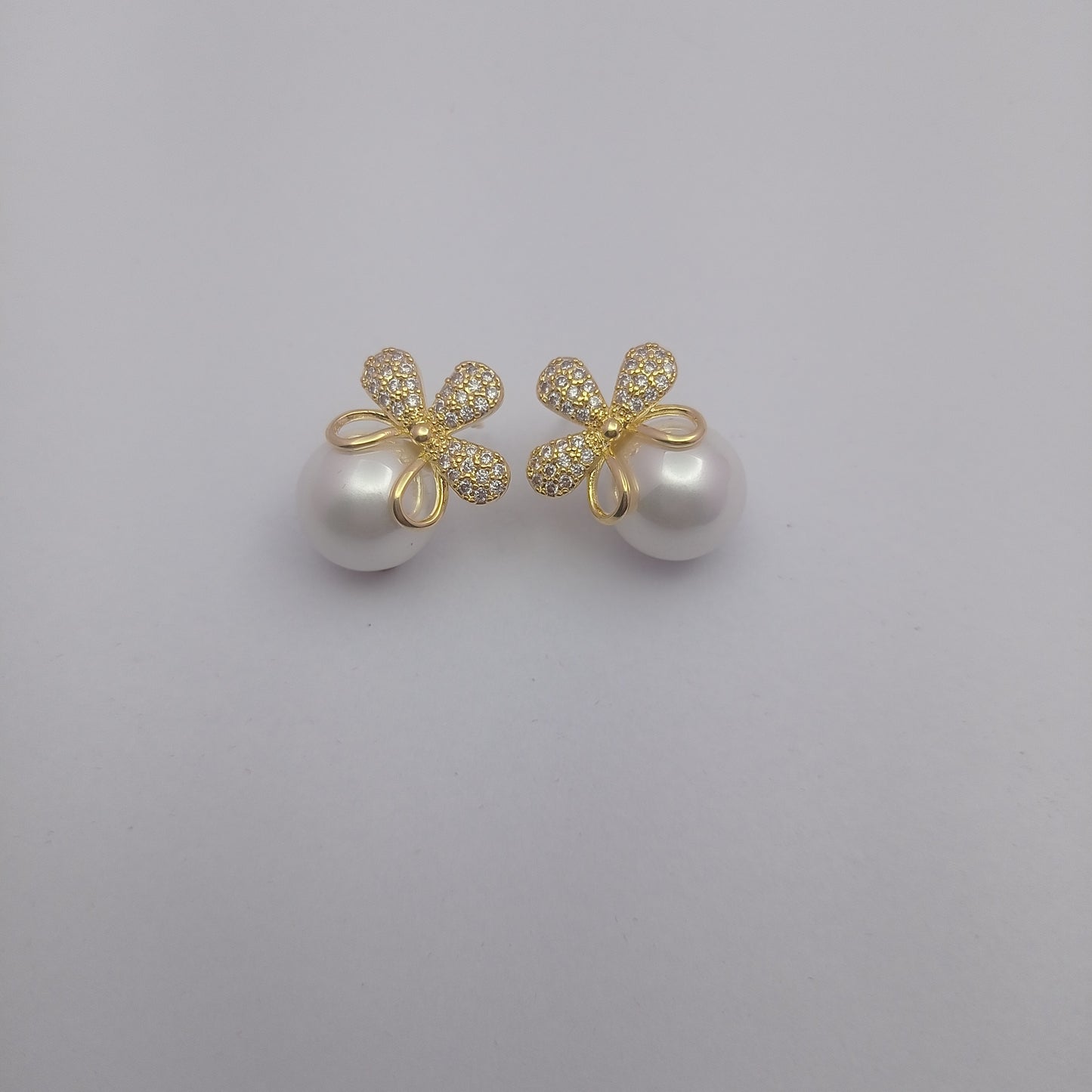 Golden Blossom Earring
