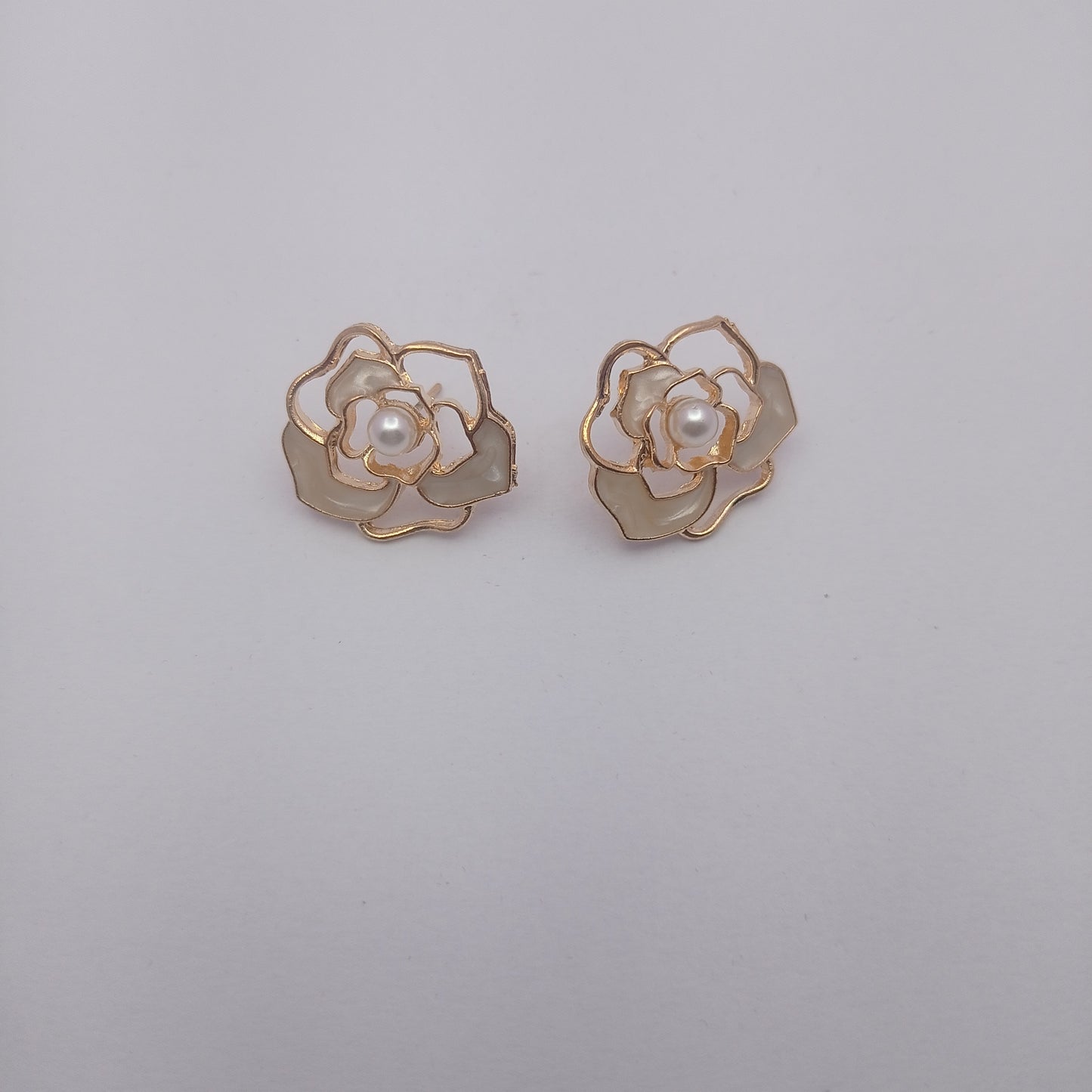 Golden Bloom Earring