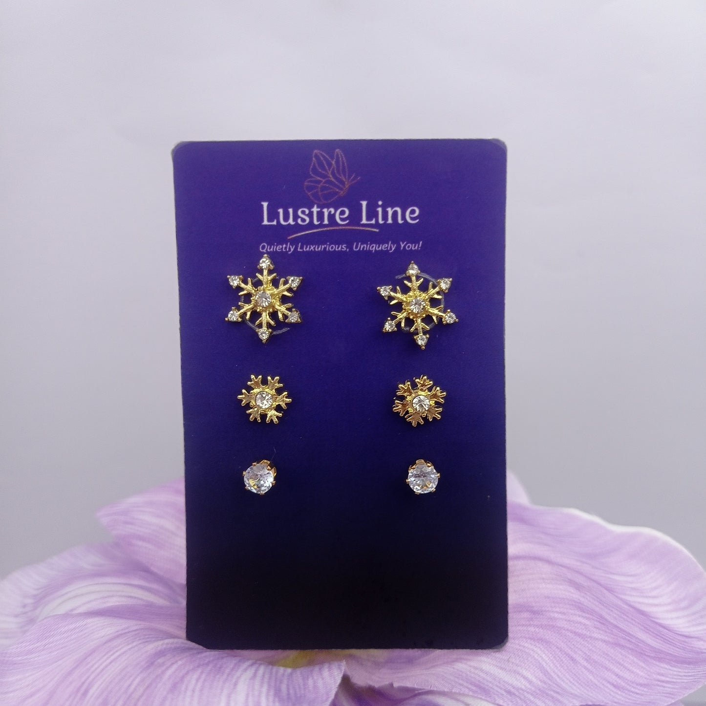 Frosted Snowflake Set