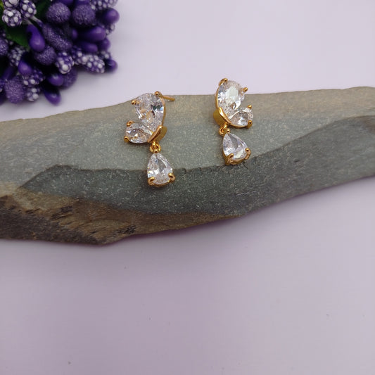 Crystal Wings Earring