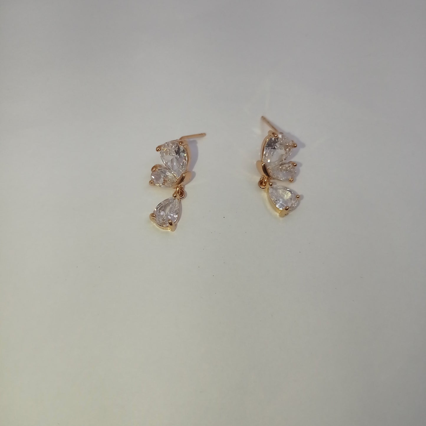 Crystal Wings Earring