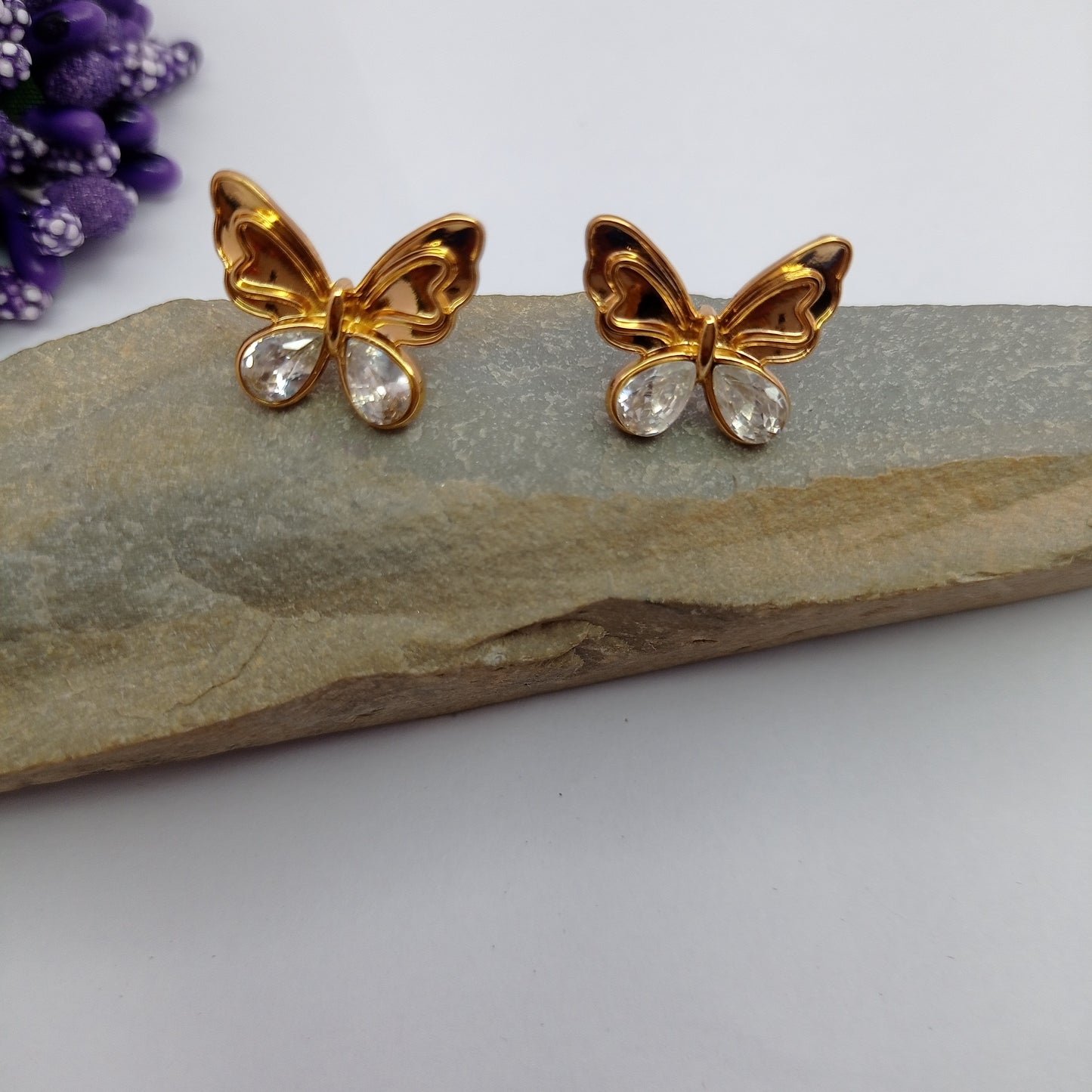 Golden Wings Earring