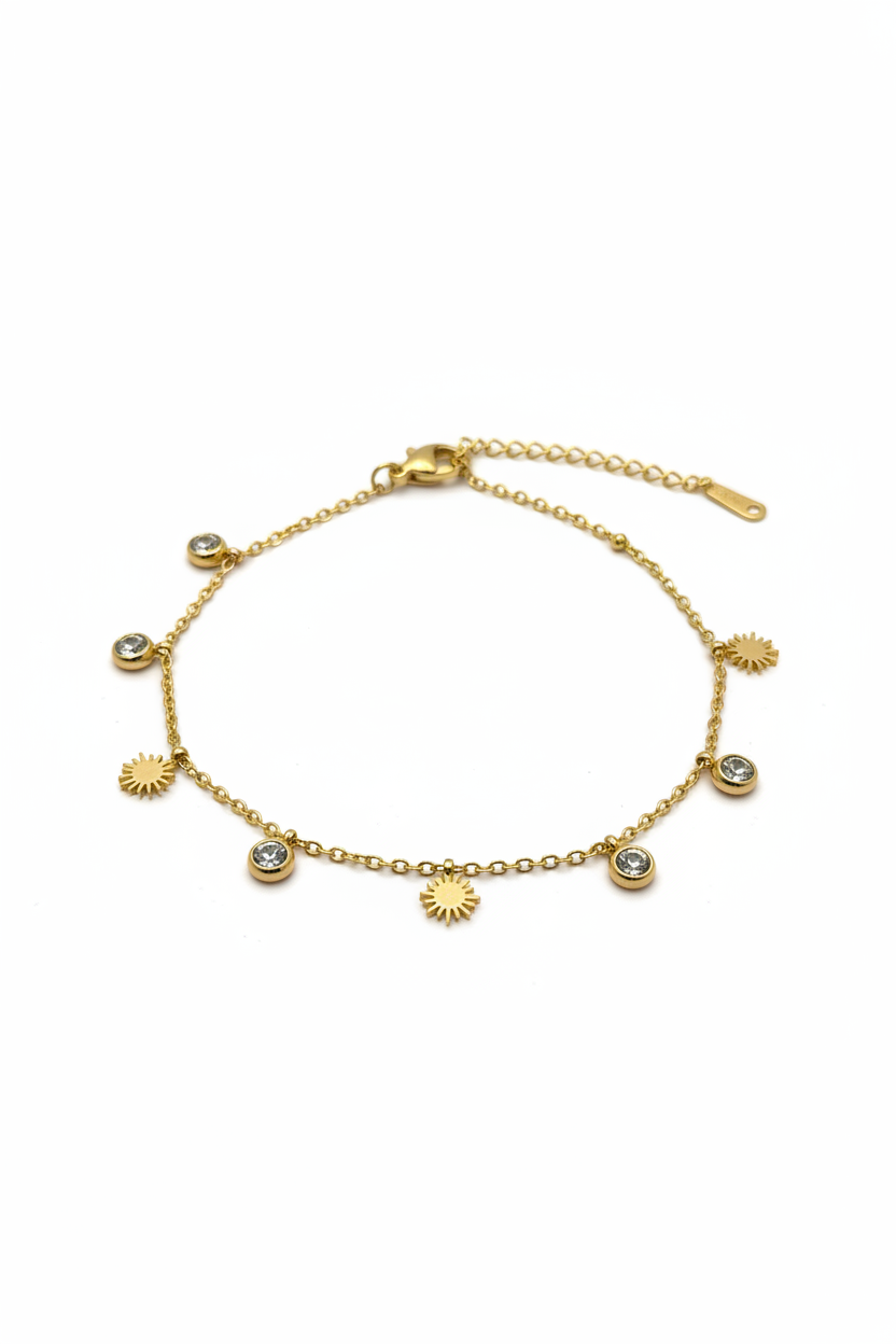 Solara Glow Anklet