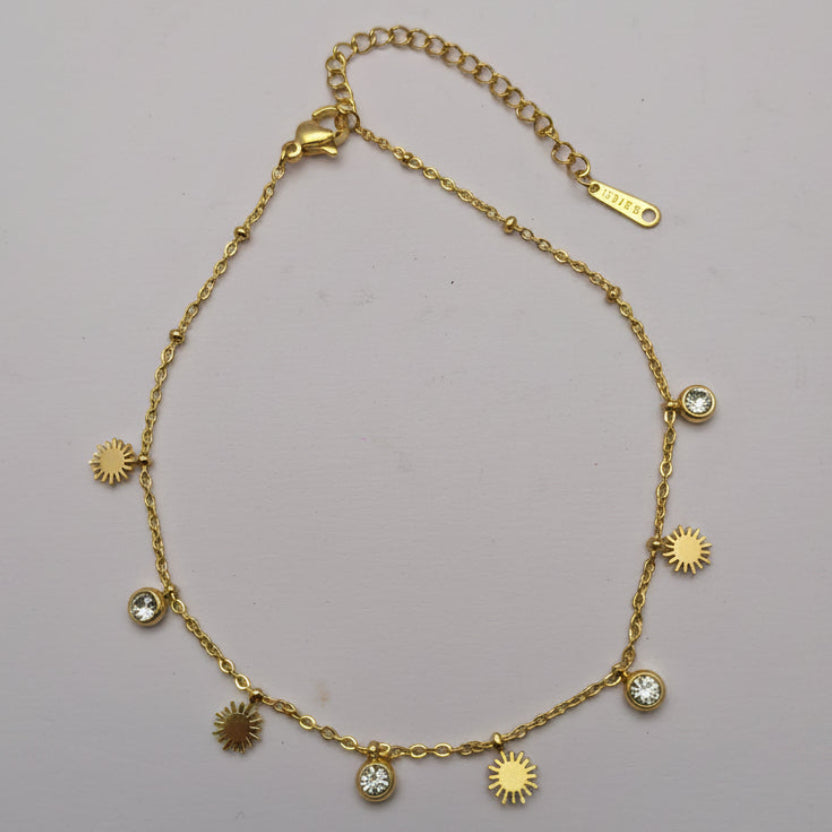 Solara Glow Anklet
