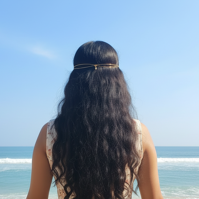 Emerald Charm Hair Accessory