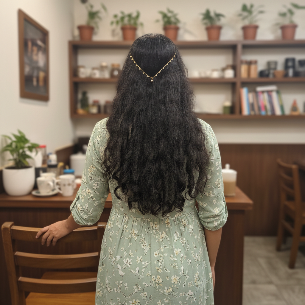 Crystal Cascade Hair Accessory