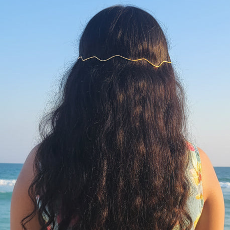 Golden Wave Hair Accessory