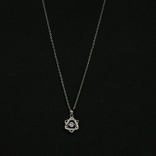 Interlinked Love Stars Pendant Chain