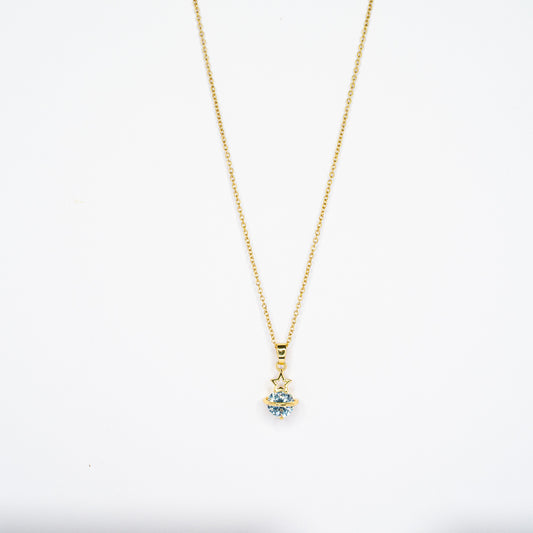 Star & Diamonds Pendant Chain