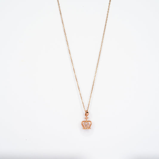 Rose Crown Pendant Chain